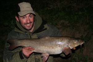 A nice barbel from the Tre