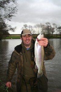 lee Swords with a trout