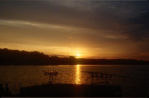 monk french sunset