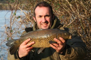 another mini carp from the Trent...Not a bad looking little fish though