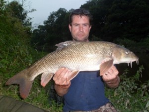 the " almost" Double figure barbel!