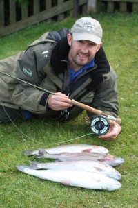 Trout bag from Pennine fishery