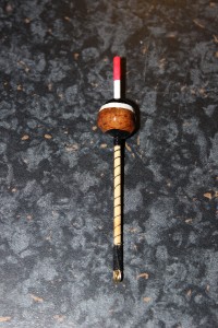 The finished 'oak apple'...'wasp gall' perch bob