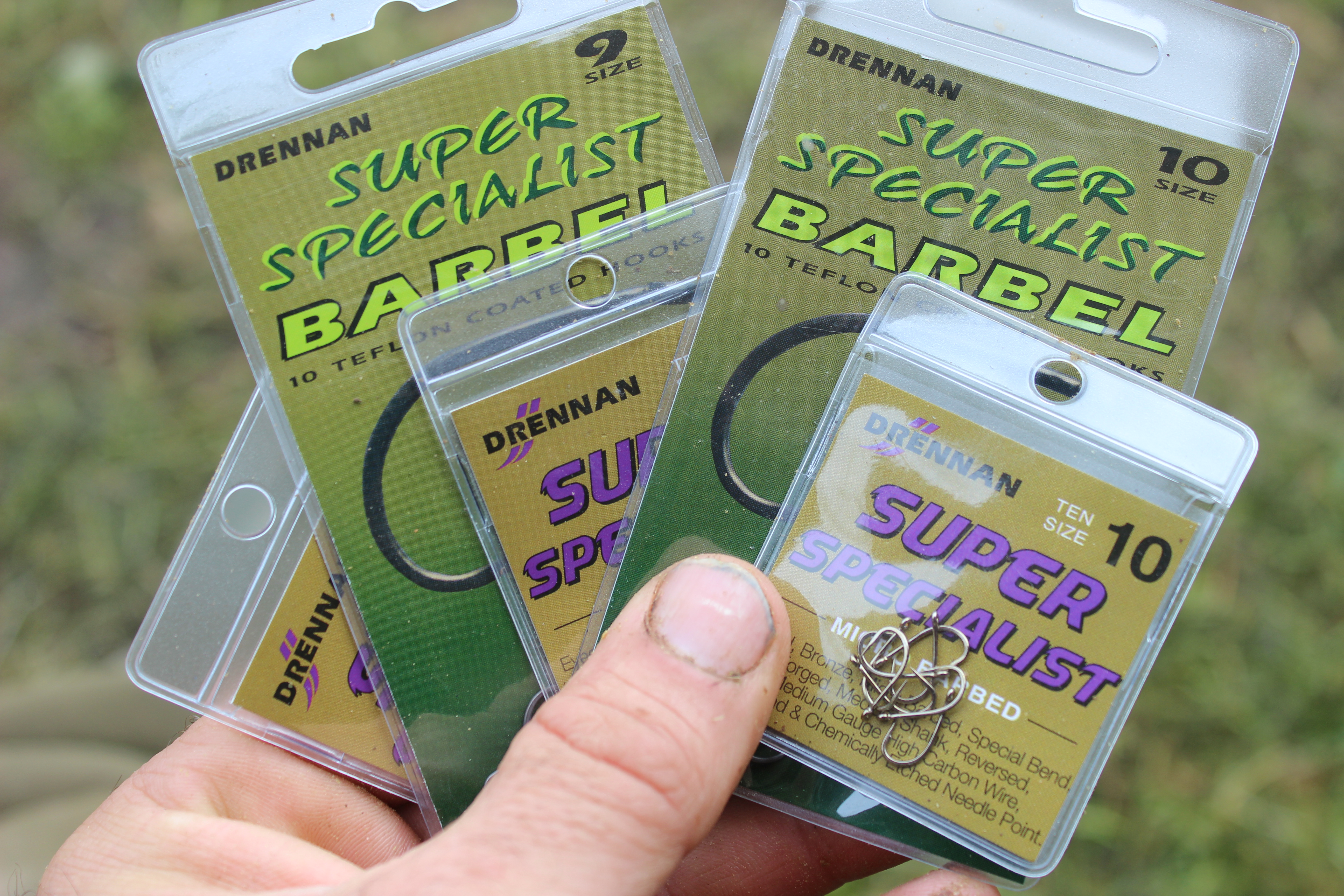 Drennan Super Specialist Barbless Hooks - Ians Fishing Tackle – Ian's  Fishing Tackle