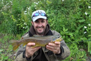 A nice trout off the Don