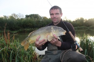 Boosh...carp on the fly...in October!