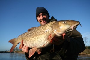A 12lb barbel from the river Trent