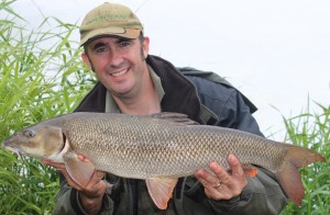 Double figure barbel from Nottingham