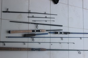 Rods smashed in transit