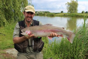 Roxholme Trout fishery rainbow trout 